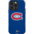 NHL Montreal Canadiens Solid Background iPhone 15 Pro Impact Case